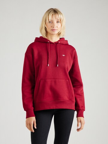 GANT - Sweatshirt em vermelho: frente