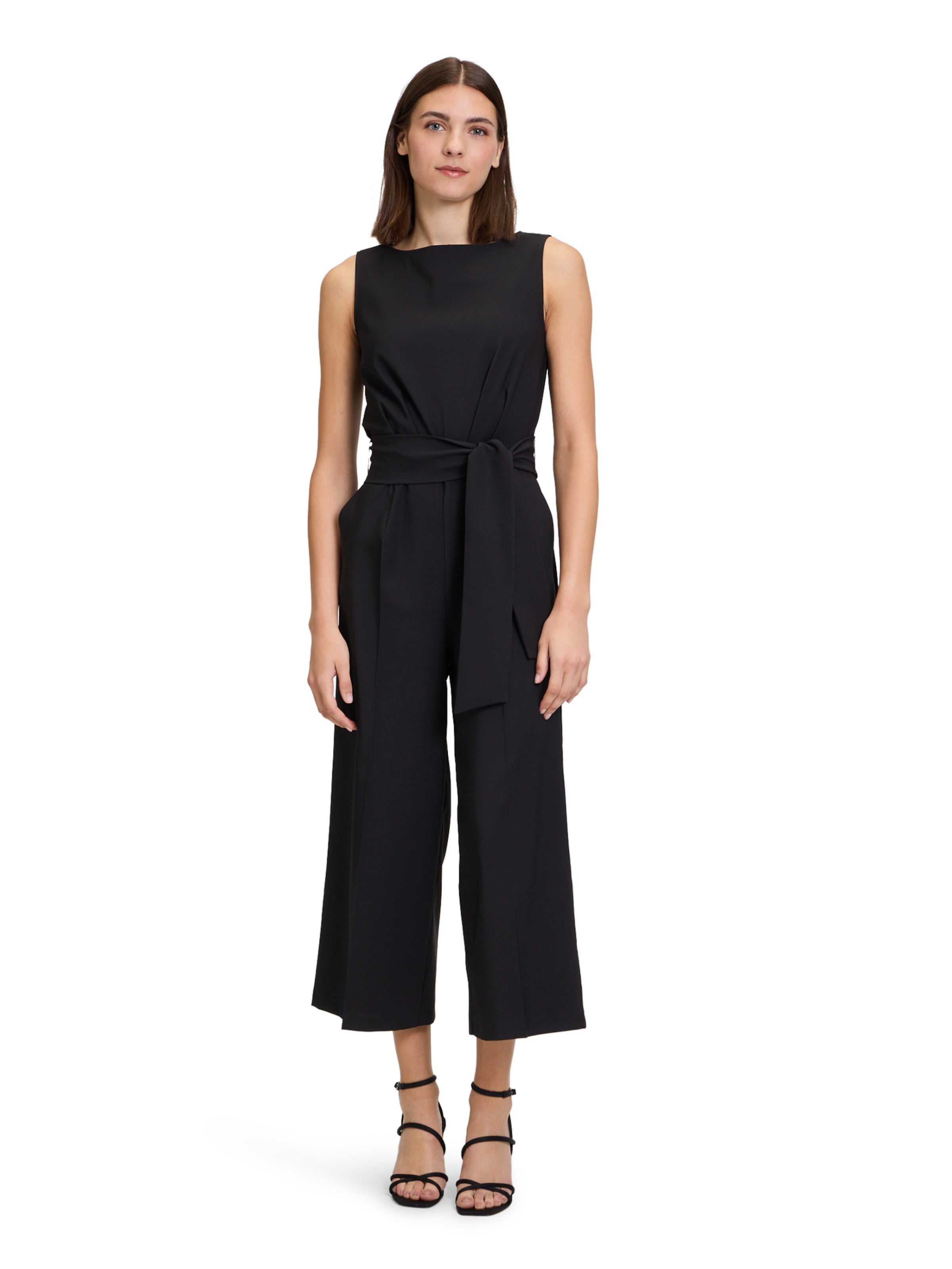 Tuta jumpsuit di Betty Barclay in nero: frontale