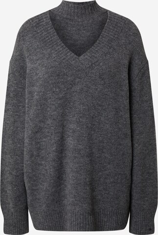 Pull-over oversize 'Jamari' EDITED en gris : devant