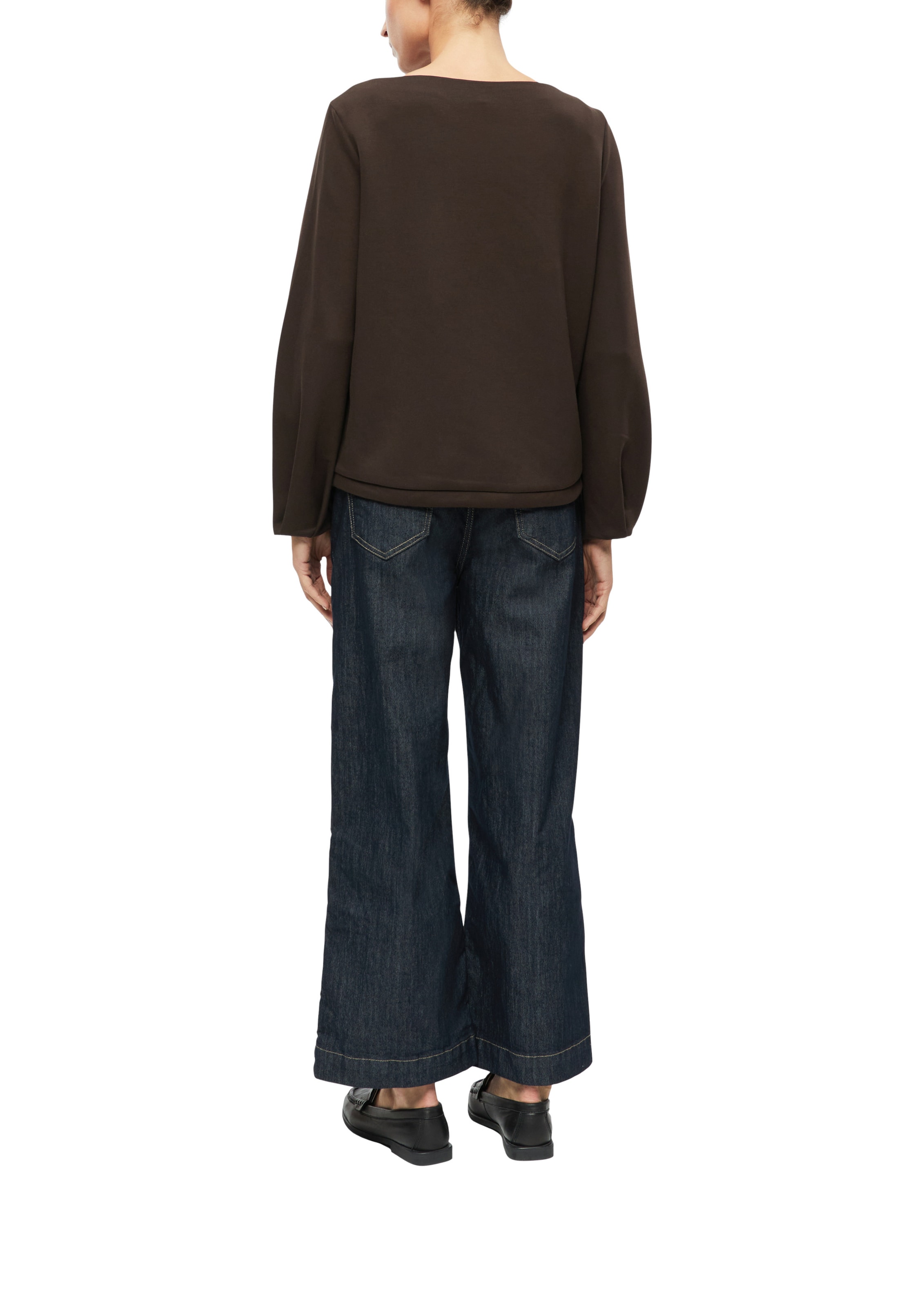 s.Oliver BLACK LABEL - Sudadera en marrón