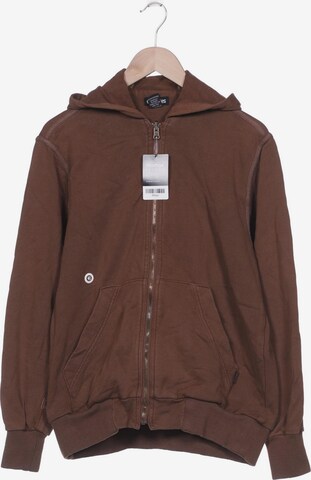 ETNIES Sweatshirt & Zip-Up Hoodie in S in Brown: front