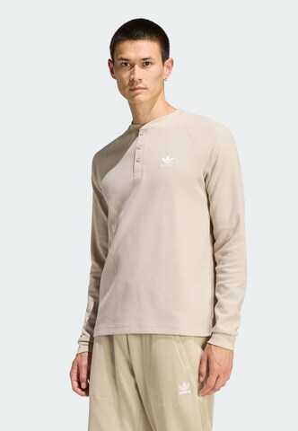 T-Shirt ADIDAS ORIGINALS en beige : devant