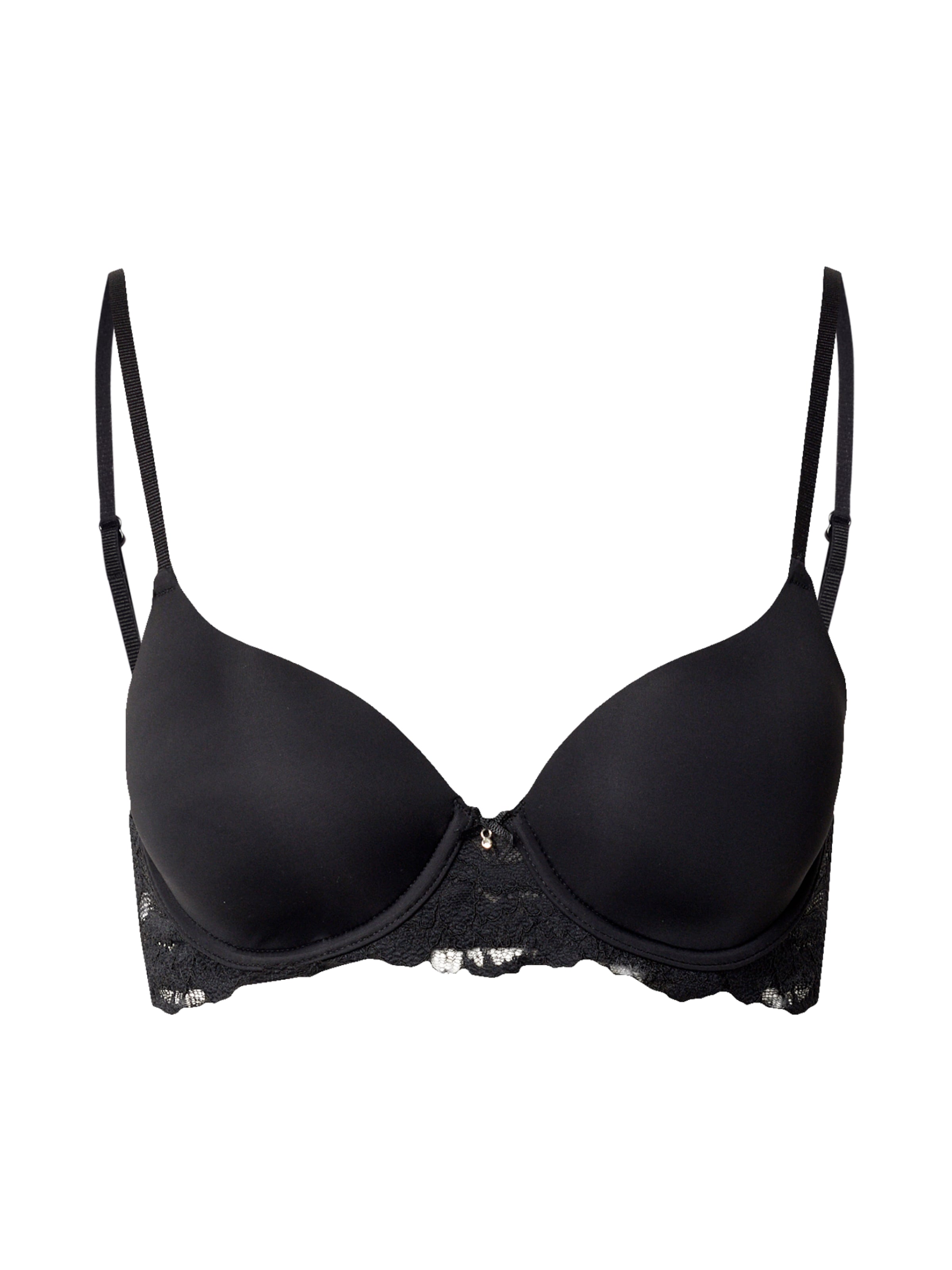 Women' Secret Push-up Σουτιέν σε μαύρο: μπροστά