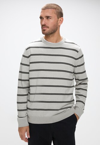 Street One MEN Pullover in Grau: Vorderseite