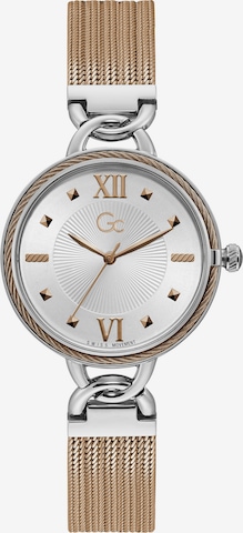 Gc Analoog horloge ' CableTwist ' in Zilver: voorkant