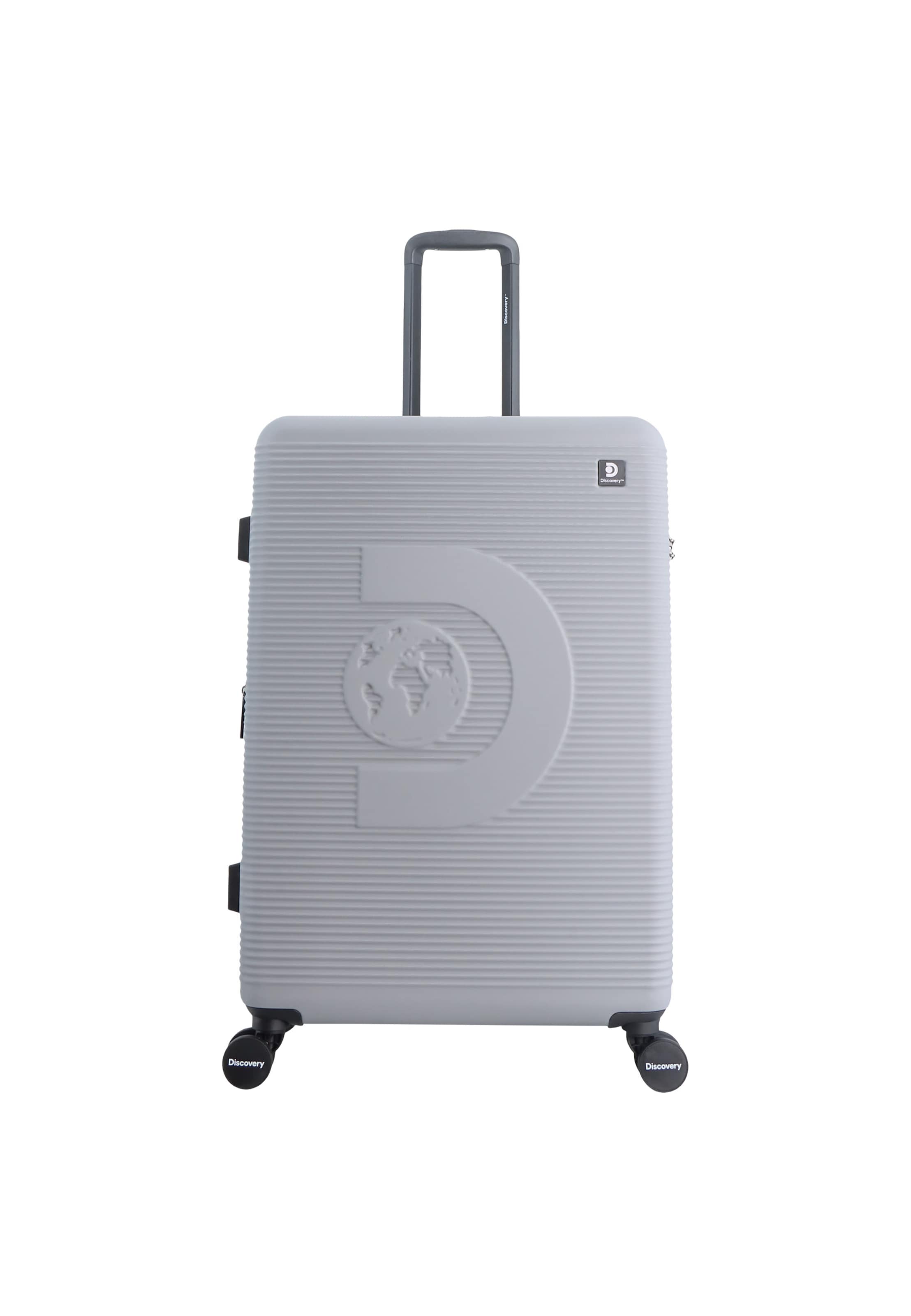 Discovery Koffer 'Eclipse' in Grau: Vorderseite