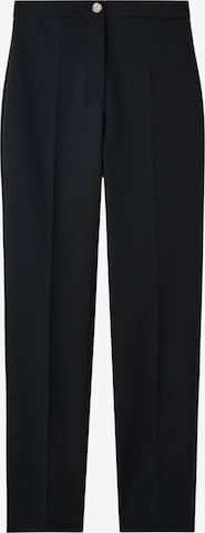 Coupe slim Pantalon adl en noir : devant
