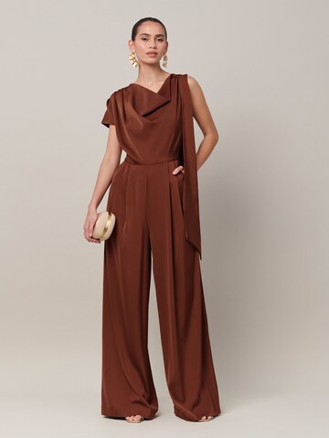 Sável Jumpsuit 'Erica' i brun