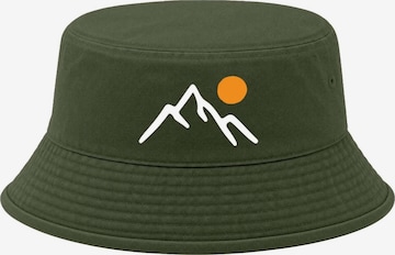 Neverless Hat 'Mountain Sun' in Green: front
