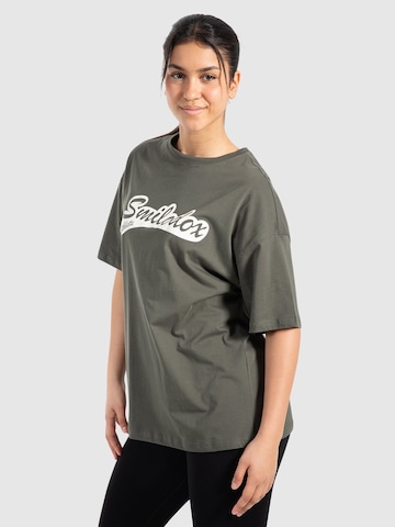 T-Shirt fonctionnel 'Macey' Smilodox en vert