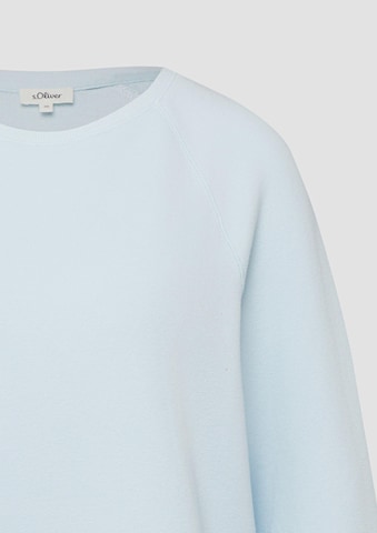 Sweat-shirt s.Oliver en bleu