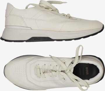 BOSS Black Sneaker 44 in Weiß: Vorderseite
