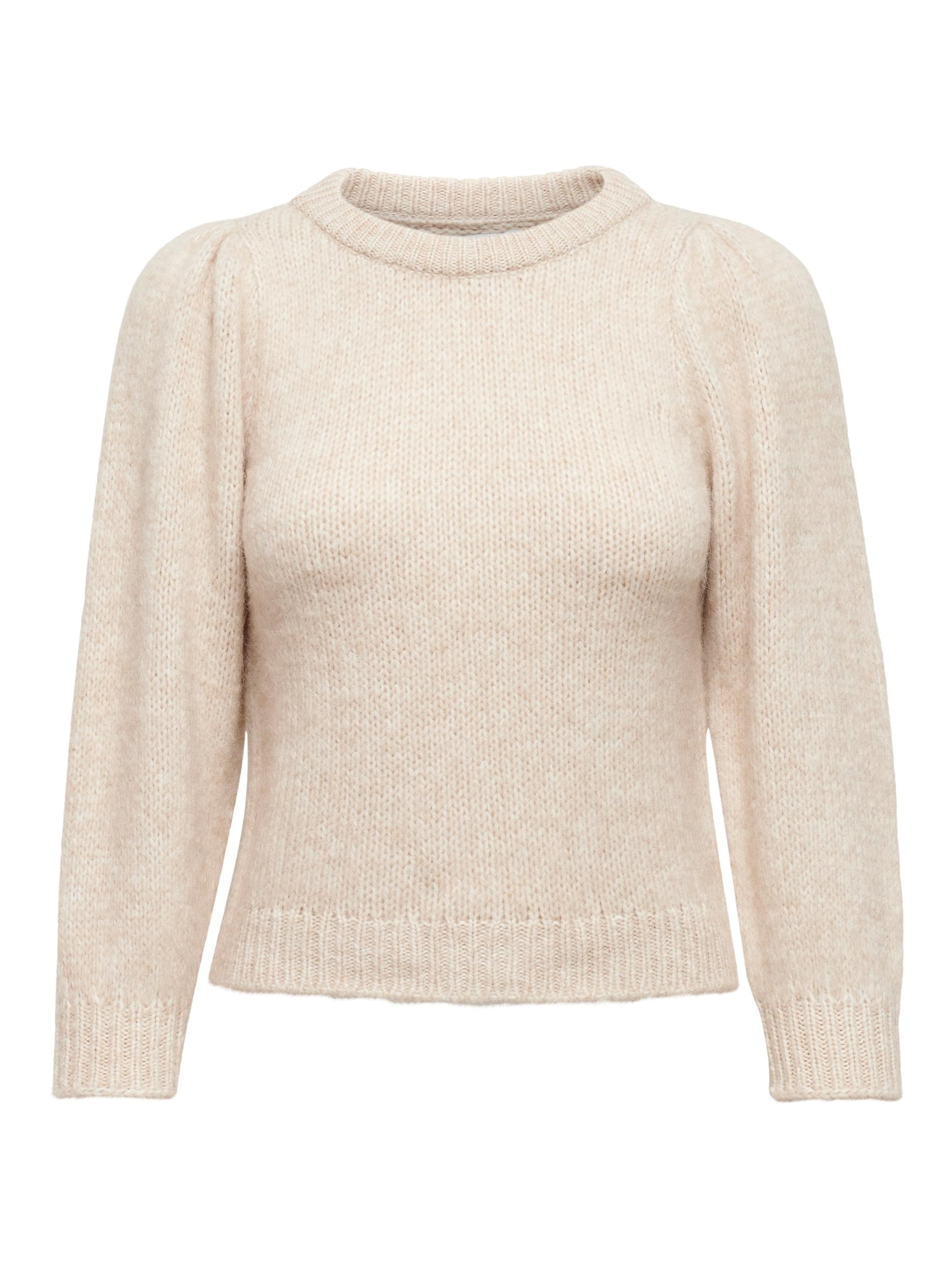 ONLY Sweater 'Benin' in Beige: front