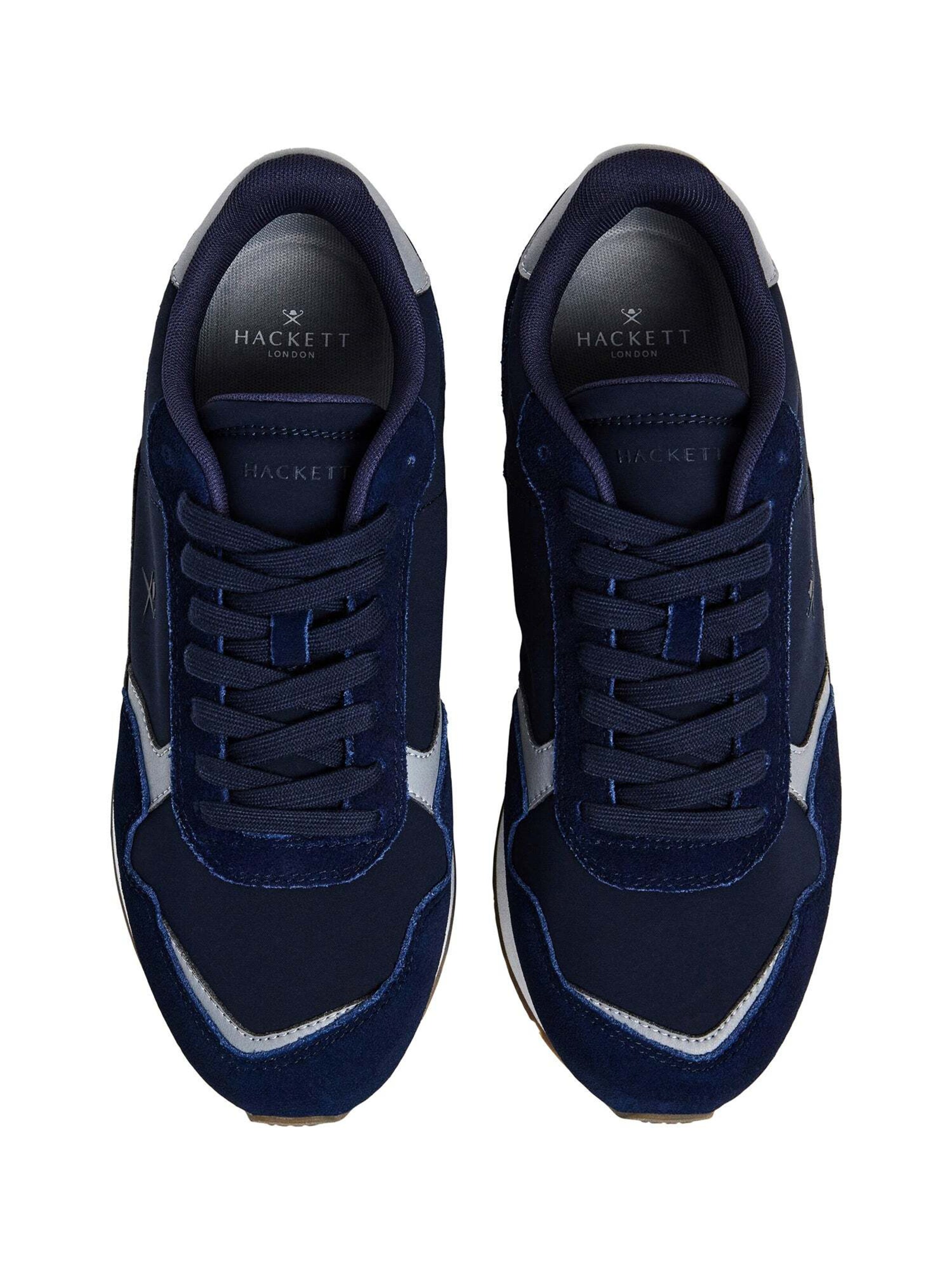 Scarpa stringata 'Vector Device' di Hackett London in blu