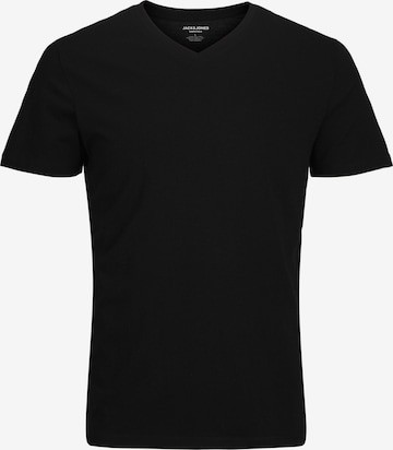JACK & JONES Shirt 'JJEOrganic' in Black: front