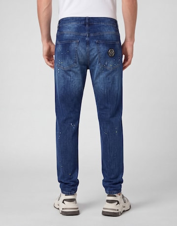 Tapered Jeans di Philipp Plein in blu