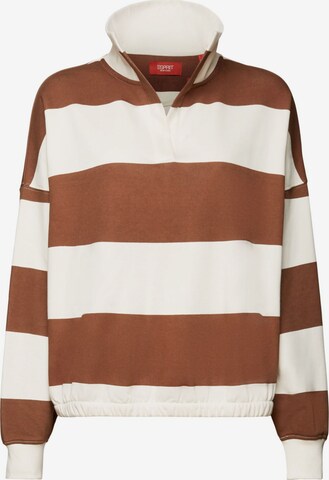 ESPRIT Sweatshirt in Beige: voorkant