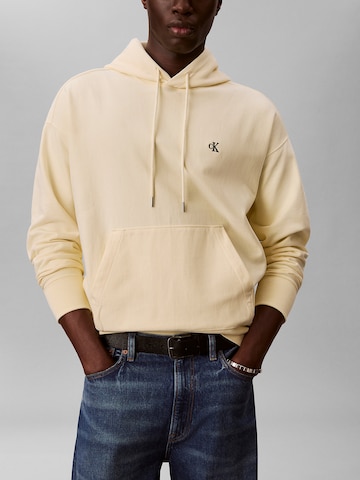 Calvin Klein Jeans Sweatshirt 'Premium' in Yellow