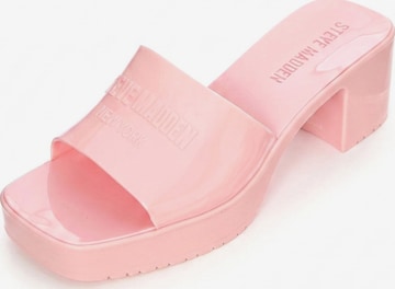 STEVE MADDEN Klapki 'Halston Pink Candy' w kolorze różowy: przód