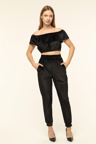 HOME STORE Bluse in Schwarz: Vorderseite