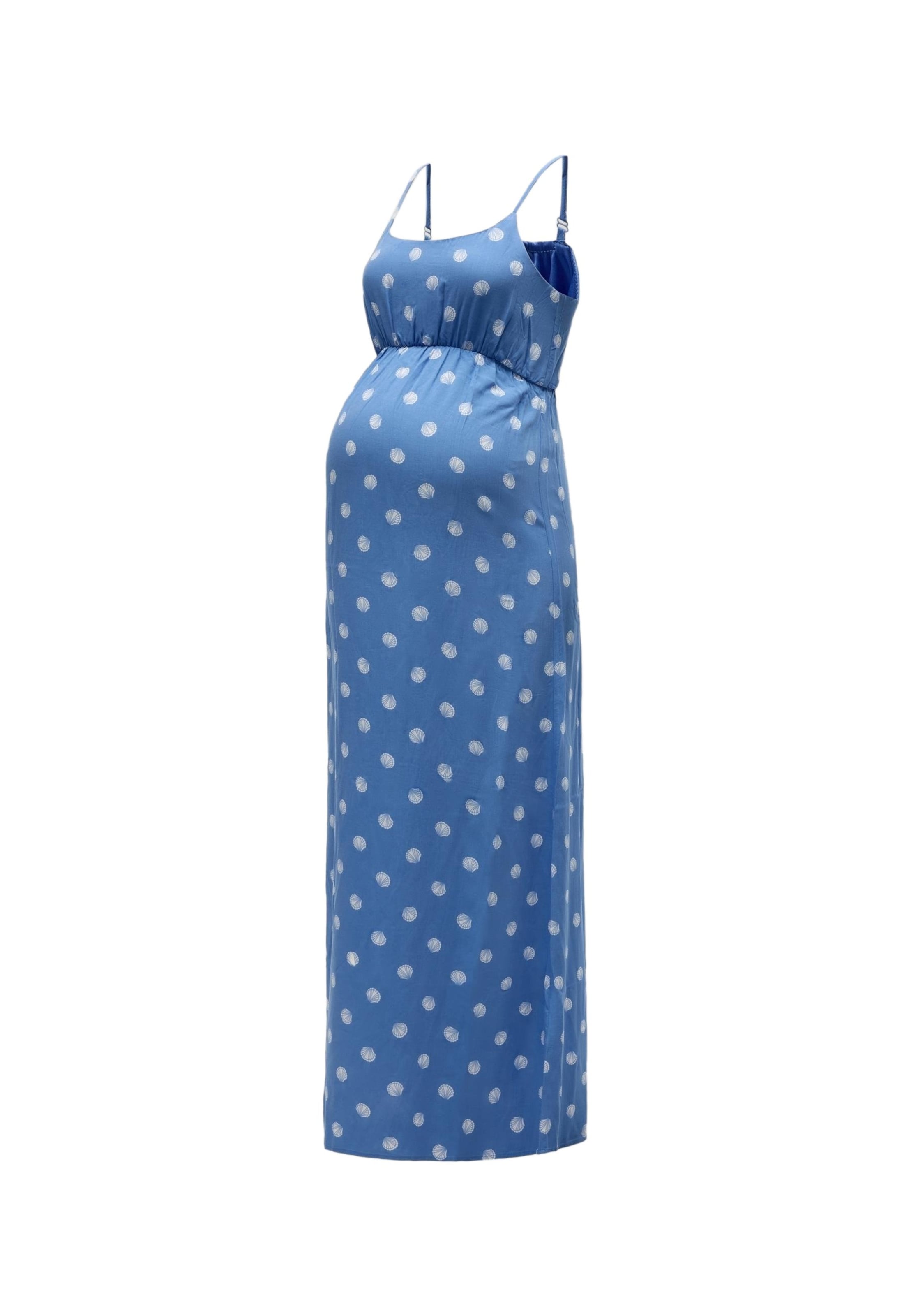 Robe 'OLMNOVA' Only Maternity en bleu : devant