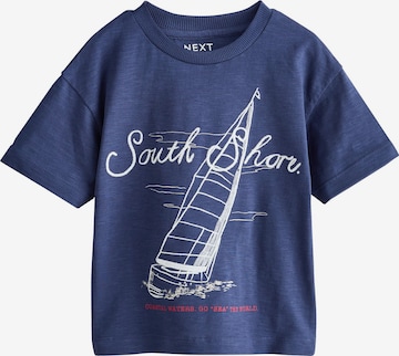 Next Shirt in Blue: front