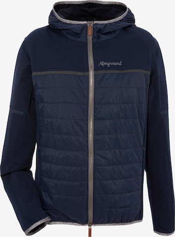 Almgwand Performance Jacket in Blue: front