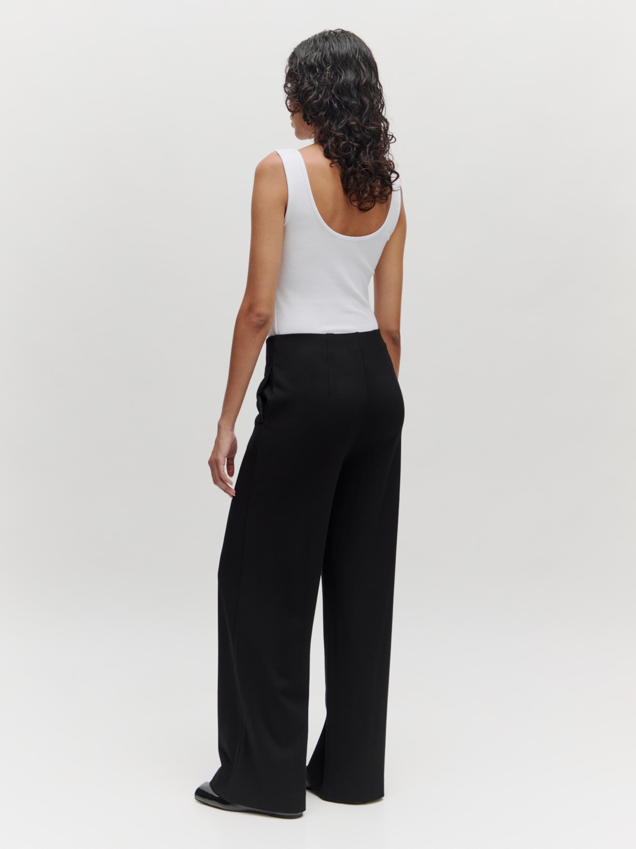 EDITED Producten Broek 'Chiara' Zwart