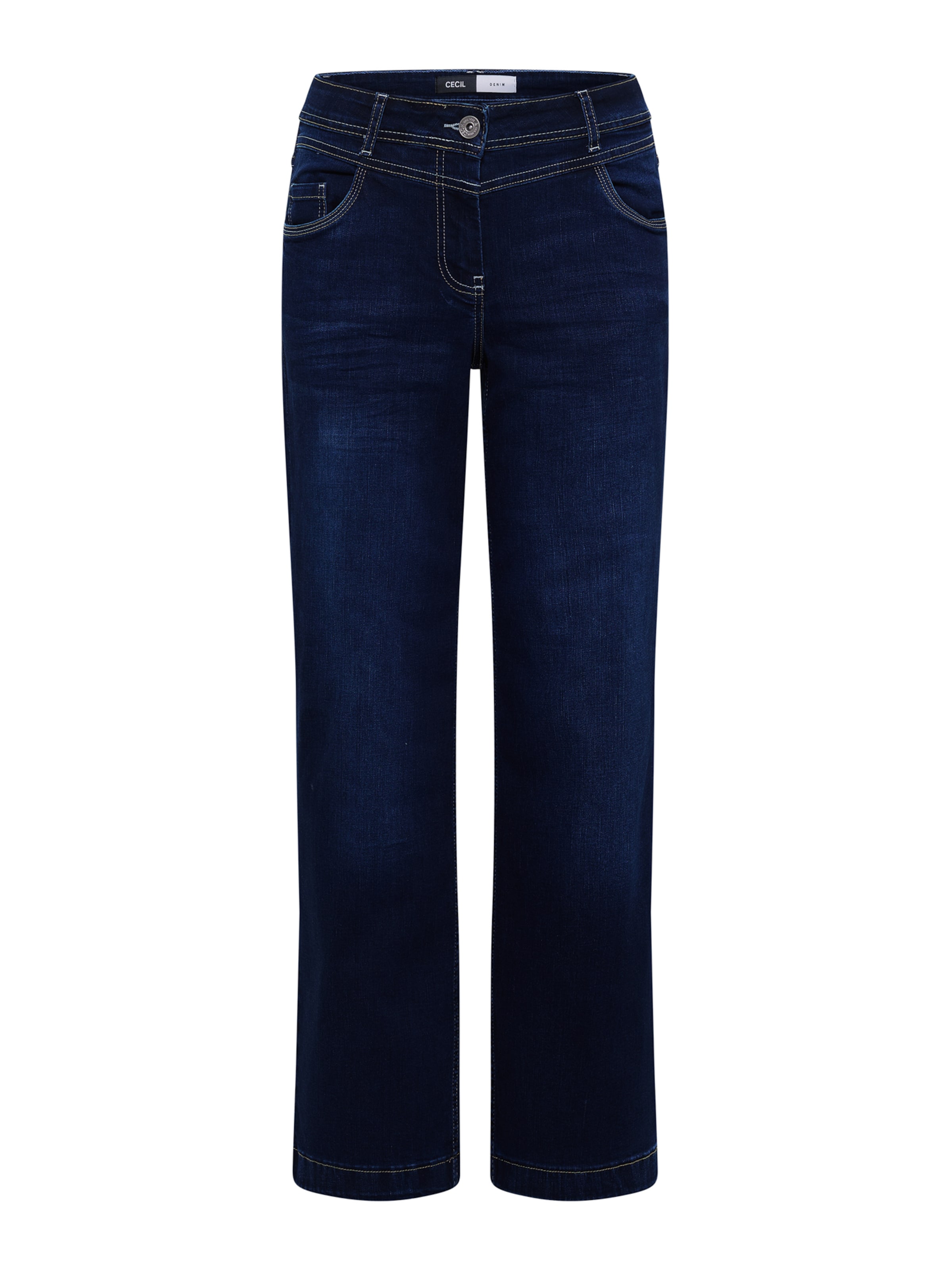 CECIL Loosefit Džíny 'Neele' – modrá: přední strana