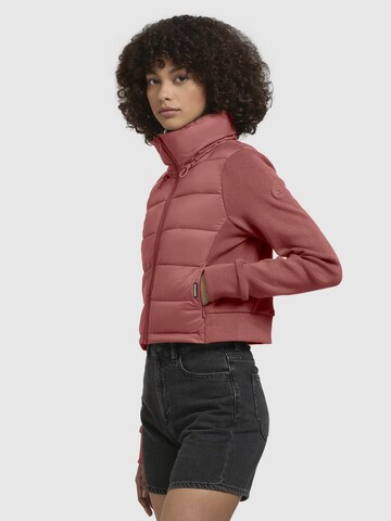 Veste mi-saison khujo en rouge