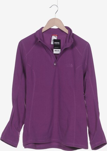 THE NORTH FACE Sweatshirt & Zip-Up Hoodie in XL in Purple: front