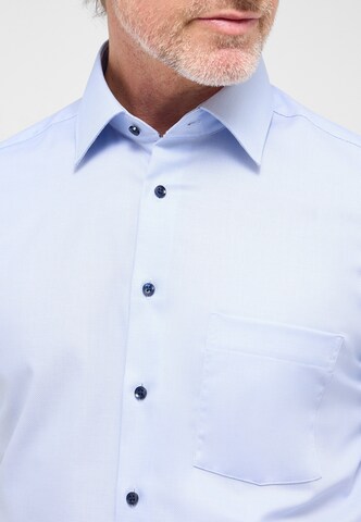 ETERNA Regular fit Button Up Shirt ' Modern fit ' in Blue