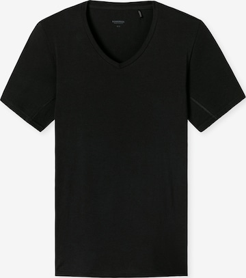 SCHIESSER Shirt ' Premium Cotton ' in Black: front