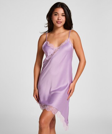 Hunkemöller Negligé in Lila: voorkant