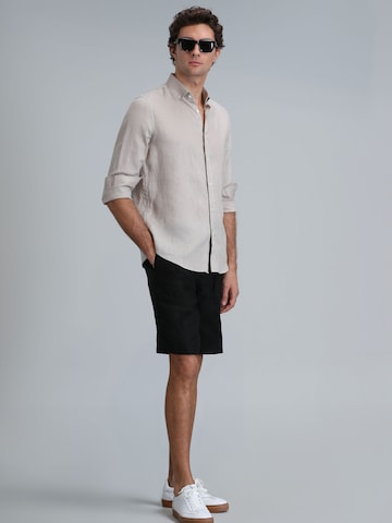 Lufian Slim fit Trousers 'ZEGLER' in Black