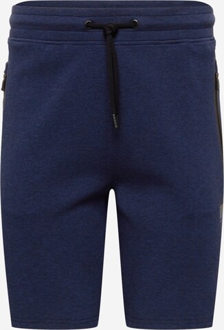 Pantalon de sport Superdry en bleu : devant