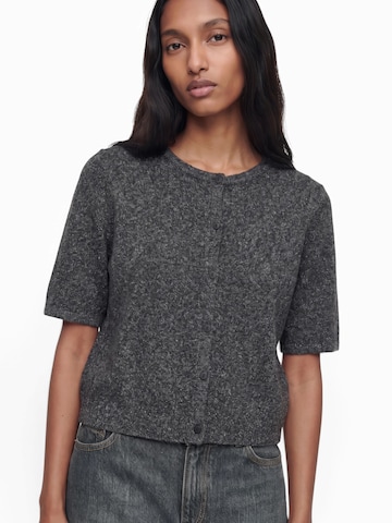 VERO MODA Плетена жилетка 'VMDOFFY' в сиво