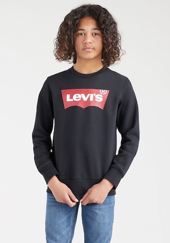 Levi's Kids Regular fit Sweatshirt in Zwart: voorkant