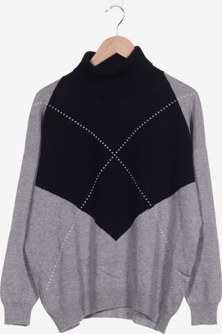 Peserico Sweater & Cardigan in XXXL in Grey: front
