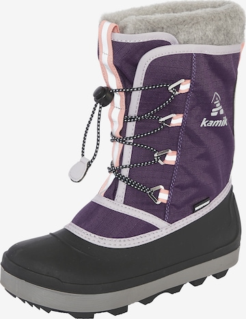 Kamik Snowboots in Lila: Vorderseite