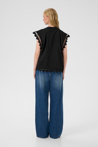 KAREN BY SIMONSEN Blouse 'Ommi' in Zwart