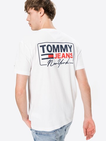 Tommy Jeans Majica | bela barva