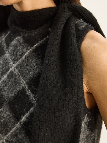 Bianco Lucci Pullover in Grau