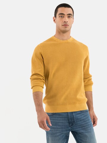 CAMEL ACTIVE Strickpullover in Gelb