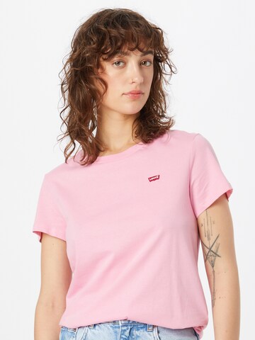 LEVI'S ® Koszulka 'LSE Perfect Tee' w kolorze różowy: przód