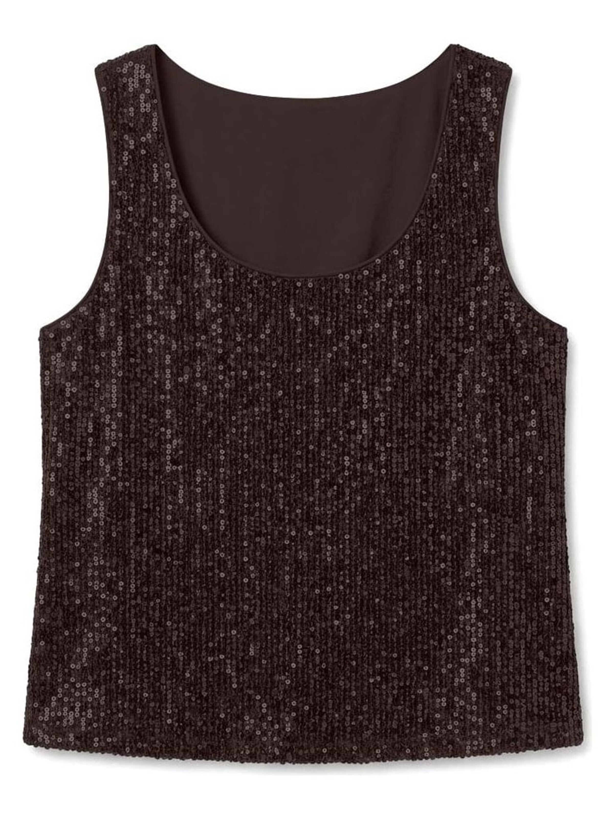 VERO MODA Top 'Christina' in Brown: front