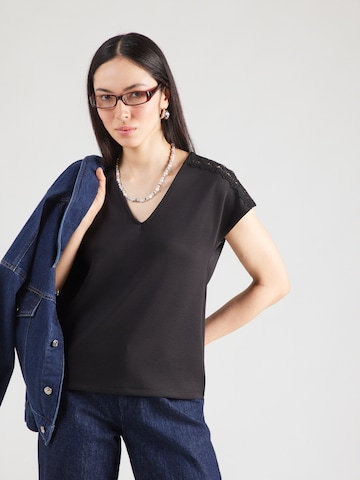 VERO MODA Shirt 'VMJINIMA' in Zwart: voorkant