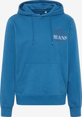 MUSTANG Sweatshirt in Blue: front