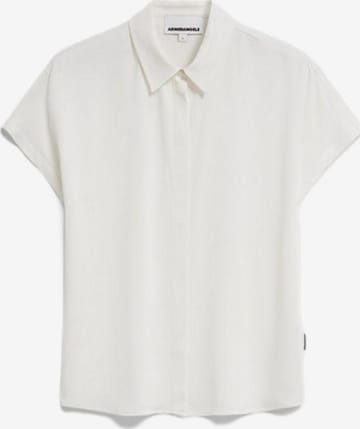 ARMEDANGELS Bluse 'LARISAANA BLOUSE' in Weiß: Vorderseite