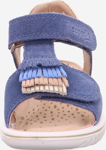SUPERFIT Sandal 'Sparkle' i blå